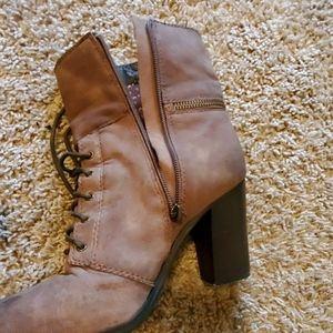 Make an offer! Darling, Suede Farah boots.